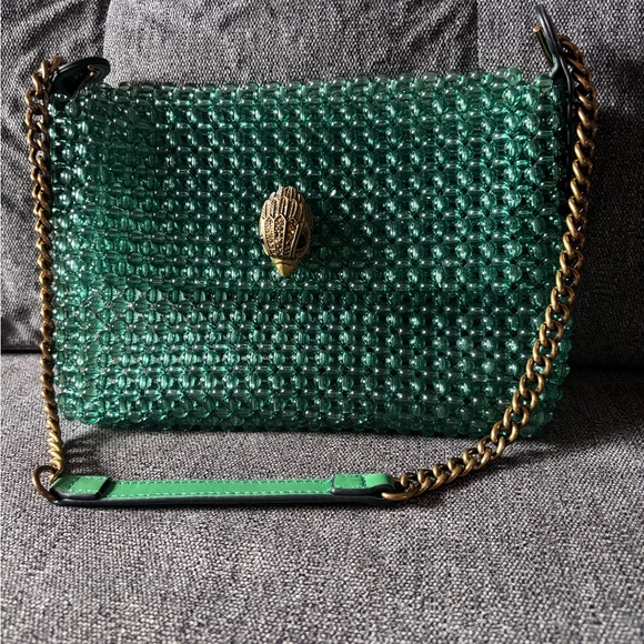 Kurt Geiger Handbags - Kurt Geiger Emerald Beaded Shoulder Bag